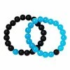 Promo 🔔 Blue and Black Long Distance Beaded Bracelets - 2 Pack ⌛ -Playboy Shop 03571213 a
