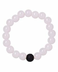 Cheapest ✨ Black And White Long Distance Beaded Bracelets - 2 Pack 🥰 -Playboy Shop 03571221 c