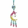 Best reviews of 🥰 CZ Ombre Moon Dream Catcher Dangle Belly Ring - 14 Gauge 💯 -Playboy Shop 03571924 a