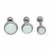 Best deal 🧨 Opal-Effect Titanium Cartilage Earrings 3 Pack - 16 Gauge ⭐ -Playboy Shop 03574084 a