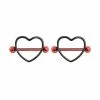 Buy 😍 Red Heart Nipple Shields - 14 Gauge ✔️