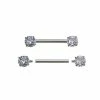Outlet β¨ CZ Nipple Barbells - 14 Gauge π 1 Outlet β¨ CZ Nipple Barbells - 14 Gauge π -Playboy Shop 03574787 a