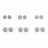 Best reviews of ✨ Multi-Pack Clear CZ Stud Earrings - 6 Pair ⌛ 2 Best reviews of ✨ Multi-Pack Clear CZ Stud Earrings - 6 Pair ⌛ -Playboy Shop 03575693 a