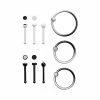 Coupon 🧨 Multi-Pack Black and White Nose Rings 9 Pack - 20 Gauge 🎉 -Playboy Shop 03577087 a