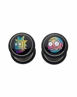 Best Sale 🔥 Rick and Morty Fake Plugs - 18 Gauge 🛒