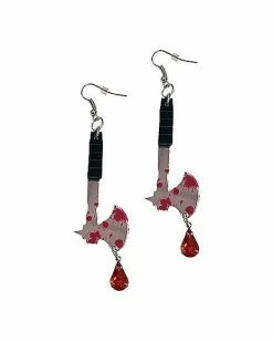 Best Sale 🧨 Bloody Axe Dangle Earrings 😍