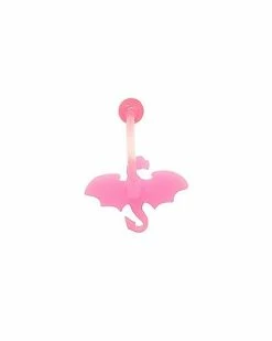 Brand new π€© Pink Dragon Belly Ring - 14 Gauge π 5 Brand new π€© Pink Dragon Belly Ring - 14 Gauge π -Playboy Shop 03600566 b