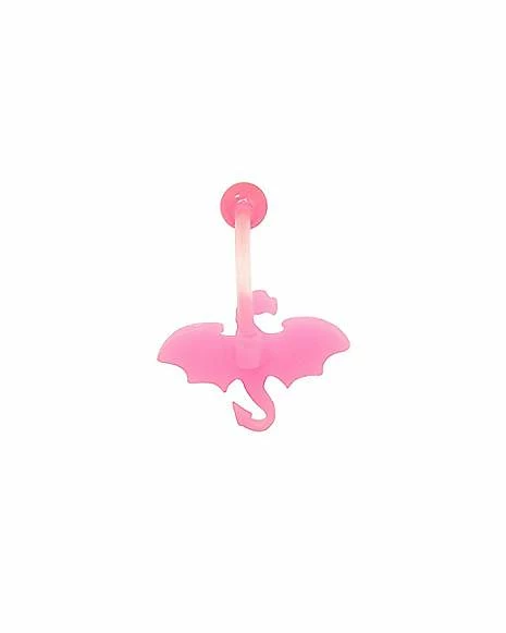 Brand new π€© Pink Dragon Belly Ring - 14 Gauge π 4 Brand new π€© Pink Dragon Belly Ring - 14 Gauge π - Image 2