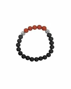 Top 10 ⭐ Red Jasper Beaded Bracelet 🧨