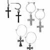 New β Multi-Pack Cross and Stud Earrings - 6 Pair π 1 New β Multi-Pack Cross and Stud Earrings - 6 Pair π -Playboy Shop 03618337 a