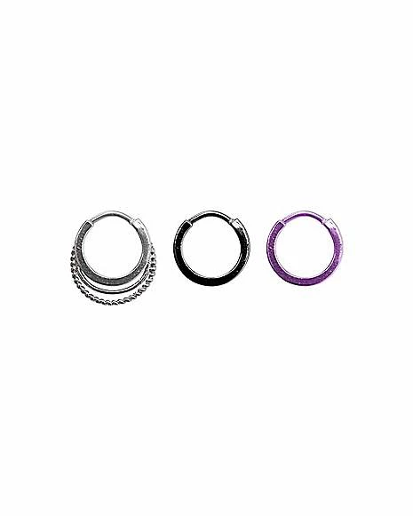 Best Pirce π Multi-Pack Hinged Septum Rings 3 Pack - 14 Gauge π₯ 3 Best Pirce π Multi-Pack Hinged Septum Rings 3 Pack - 14 Gauge π₯