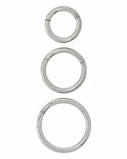 Discount 🌟 Multi-Pack Cartilage Hoop Earrings 3 Pack - 16 Gauge 🎉