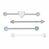 Best deal π Multi-Pack Opal-Effect Industrial Barbells 4 Pack - 14 Gauge 𧨠2 Best deal π Multi-Pack Opal-Effect Industrial Barbells 4 Pack - 14 Gauge 𧨠-Playboy Shop 03625191 a