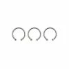 Hot Sale π Multi-Pack Silvertone Fake Septum Rings - 3 Pack β€οΈ 2 Hot Sale π Multi-Pack Silvertone Fake Septum Rings - 3 Pack β€οΈ -Playboy Shop 03626611 a