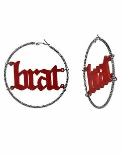 Best deal ⌛ Brat Hoop Earrings 😀