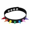 Hot Sale π₯ Rainbow Spike Collar Choker Necklace π₯° 2 Hot Sale π₯ Rainbow Spike Collar Choker Necklace π₯° -Playboy Shop 03627502 a