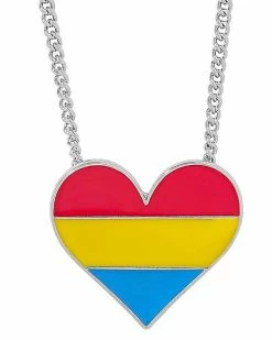 Deals 😉 Pansexual Pride Heart Necklace ✨
