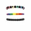 Hot Sale 🎉 Multi-Pack Rainbow Beaded Bracelets - 3 Pack 🎁 -Playboy Shop 03628088 a