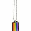 Top 10 โจ Rainbow Stripe ๐ถ Dog Tag Necklace ๐คฉ 2 Top 10 โจ Rainbow Stripe ๐ถ Dog Tag Necklace ๐คฉ -Playboy Shop 03628450 a
