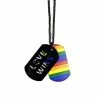 Buy ๐ Love Wins and Rainbow ๐ฆฎ Dog Tag Necklace ๐งจ 1 Buy ๐ Love Wins and Rainbow ๐ฆฎ Dog Tag Necklace ๐งจ -Playboy Shop 03628484 a