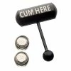 Hot Sale 😉 Black Cum Here Vibrating Barbell - 14 Gauge 😍 -Playboy Shop 03638731 a