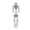 Cheap ❤️ Silvertone Skeleton Belly Dangle Ring - 14 Gauge 🎁 -Playboy Shop 03639127 a