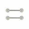 Discount π CZ Nipple Barbells - 14 Gauge π 2 Discount π CZ Nipple Barbells - 14 Gauge π -Playboy Shop 03640059 a