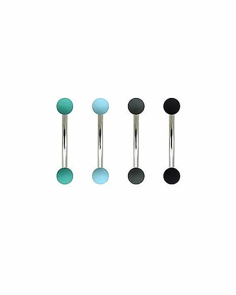 Discount 💯 Multi-Pack Curved Barbells 4 Pack - 16 Gauge 🛒 3 Discount 💯 Multi-Pack Curved Barbells 4 Pack - 16 Gauge 🛒