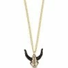 Best reviews of 🛒 Goldtone Dark Zodiac Capricorn Necklace 😀 -Playboy Shop 03642865 a