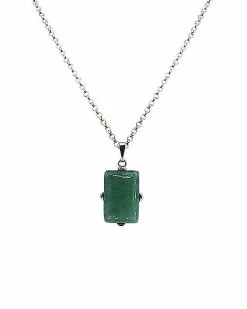 Best reviews of 🎁 Aventurine Green Pendant Necklace 👍