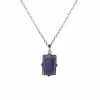 Outlet ⭐ Amethyst Pendant Necklace 👏 -Playboy Shop 03649662 a