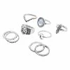 Best Pirce π€© Multi-Pack Antique Silver Moon Star Rings 9 Pack π 1 Best Pirce π€© Multi-Pack Antique Silver Moon Star Rings 9 Pack π -Playboy Shop 03649787 a