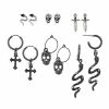 Best Sale ✨ Snake Cross Skull Earrings - 6 Pair 💯 -Playboy Shop 03649936 a