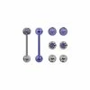 Brand new 💯 Multi-Pack Purple and Silvertone Barbells with Extra Balls - 14 Gauge 🔔 -Playboy Shop 03655503 a