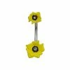 Coupon ⌛ Yellow Double Flower Belly Ring - 14 Gauge 😉