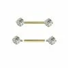 Buy 𧨠CZ Nipple Barbells - 14 Gauge π 1 Buy 𧨠CZ Nipple Barbells - 14 Gauge π -Playboy Shop 03656246 a