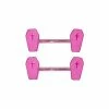 New 🧨 Pink Glow In The Dark Coffin Nipple Barbells - 14 Gauge 🌟 -Playboy Shop 03662103 a