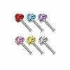 Outlet βοΈ Multi-Pack CZ Heart Top Bone Nose Rings 6 Pack - 20 Gauge π 2 Outlet βοΈ Multi-Pack CZ Heart Top Bone Nose Rings 6 Pack - 20 Gauge π -Playboy Shop 03662194 a