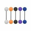 Cheapest 🛒 Multi-Pack Matte Colored Barbells 5 Pack - 14 Gauge 🥰 -Playboy Shop 03662327 a