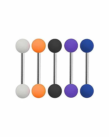 Cheapest π Multi-Pack Matte Colored Barbells 5 Pack - 14 Gauge π₯° 3 Cheapest π Multi-Pack Matte Colored Barbells 5 Pack - 14 Gauge π₯°