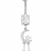 Hot Sale π― CZ Crescent Moon Dangle Belly Ring β 14 Gauge π 2 Hot Sale π― CZ Crescent Moon Dangle Belly Ring β 14 Gauge π -Playboy Shop 03662590 a