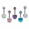 Hot Sale π₯ Multi-Pack CZ Heart Belly Rings 5 Pack β 14 Gauge π 2 Hot Sale π₯ Multi-Pack CZ Heart Belly Rings 5 Pack β 14 Gauge π -Playboy Shop 03662624 a