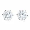 Cheap 👏 Clear CZ Titanium Stud Earrings – 20 Gauge 🎉 -Playboy Shop 03662947 a
