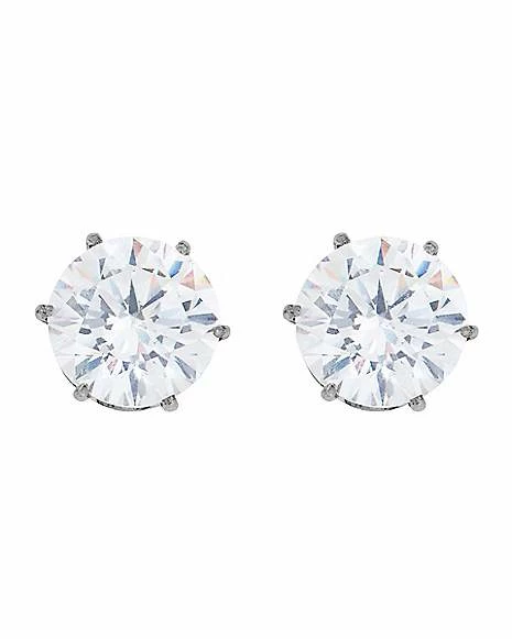 Cheap π Clear CZ Titanium Stud Earrings β 20 Gauge π 3 Cheap π Clear CZ Titanium Stud Earrings β 20 Gauge π