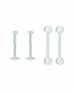 Discount 🤩 Labret Retainer 4 Pack - 16 Gauge 💯