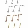 Best Sale 💯 Multi-Pack CZ Star and Moon L Bend and Bone Nose Rings 12 Pack – 20 Gauge 😍 2 Best Sale 💯 Multi-Pack CZ Star and Moon L Bend and Bone Nose Rings 12 Pack – 20 Gauge 😍 -Playboy Shop 03663333 a