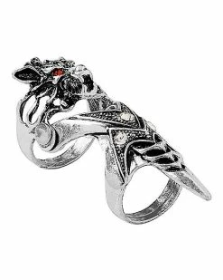 Hot Sale ⌛ CZ Red Eye Wolf Finger Armor 🥰 5 Hot Sale ⌛ CZ Red Eye Wolf Finger Armor 🥰 -Playboy Shop 03665353 b