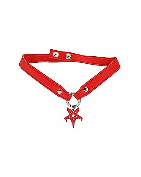 Brand new π€© Red Pentagram Choker Necklace π 3 Brand new π€© Red Pentagram Choker Necklace π