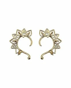 Brand new π€© Goldtone Cutout Pearl Wrap Ear Cuffs π 5 Brand new π€© Goldtone Cutout Pearl Wrap Ear Cuffs π -Playboy Shop 03665593 b