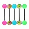 Best deal ✨ Multi-Pack Neon Splatter Barbells 5 Pack - 14 Gauge ⭐ -Playboy Shop 03666120 a